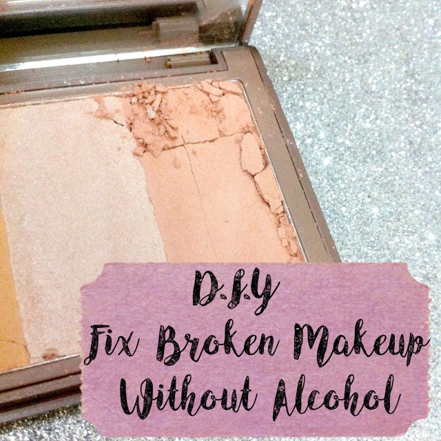 How to fix broken makeup without alcohol
